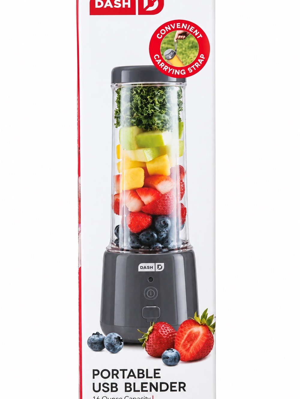 DAsh Portable USB Blender - Gray